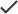 checkmark